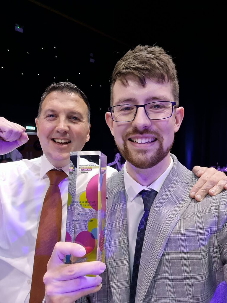 South Yorkshire Apprenticeship Awards - Ray and Matt